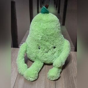 2 Scoops Plush Green Pear Toy